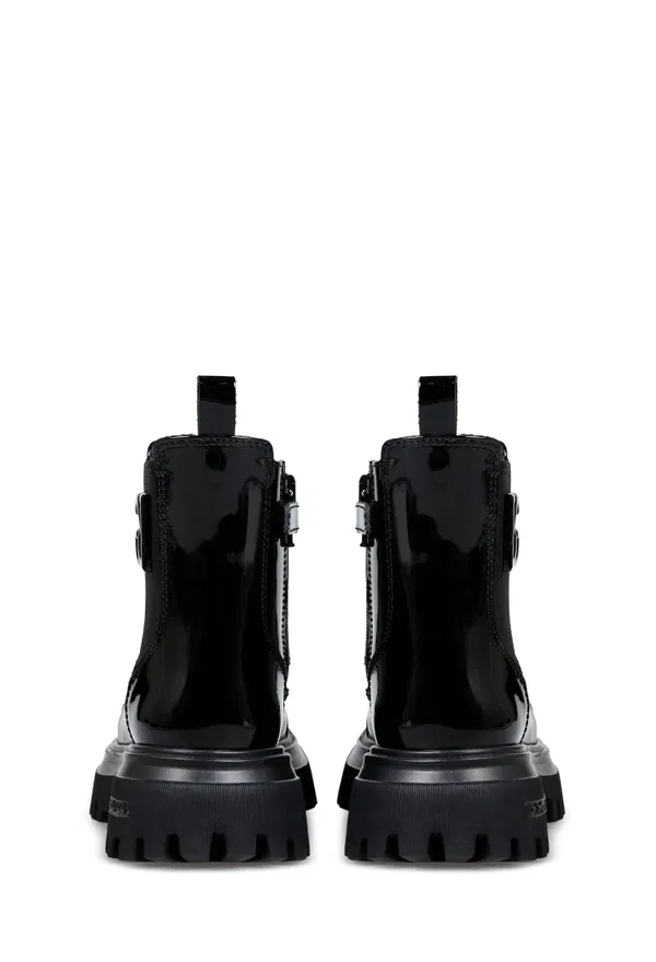 Шкіряні черевики з хутром Dolce & Gabbana D11360 225/22M в Україні