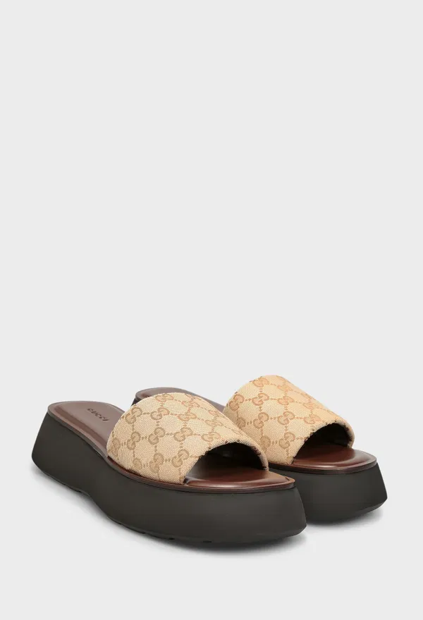 Шлепанцы GG SOFT VINTAGE SAND Gucci A0034R 226/9A6 Цена