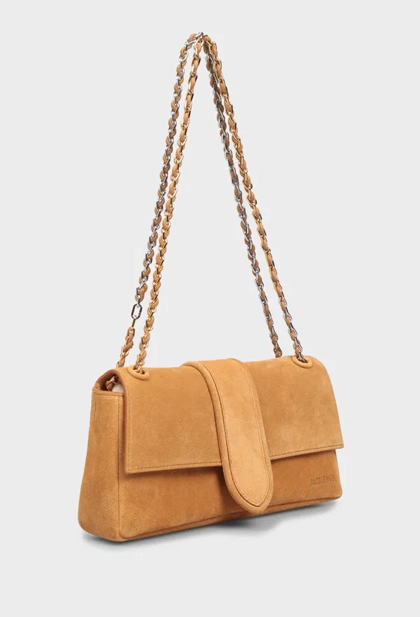 Замшевая сумка LE BAMBINO CHAÎNE Jacquemus BAW00453AC 126/0D6 в Украине