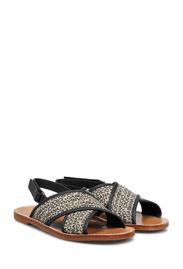Шкіряні сандалі Dolce & Gabbana DA5244 224/46p Купити