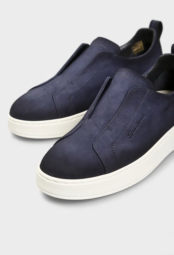 Кеди з нубуку Santoni 21995 126/0EQ в Україні