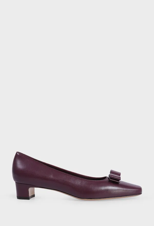 Шкіряні туфлі ICONIC BOW FERRAGAMO 01K520 225/0AF - фото №7 Шкіряні туфлі ICONIC BOW FERRAGAMO 01K520 225/0AF онлайн