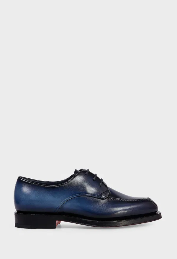 Кожаные дерби Santoni 18999 225/0A8 Купить