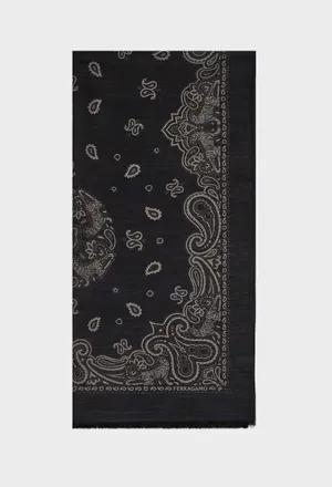 Вовняний шарф FERRAGAMO 520193 226/9CQ Купити
