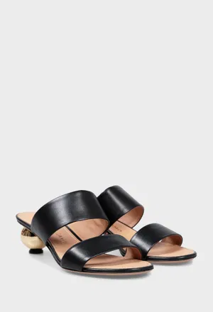 Кожаные мюли SPHERICAL FERRAGAMO 01K933 126/0A2 Цена