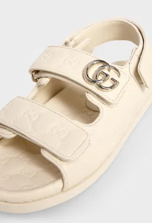 Кожаные сандали DOUBLE Gucci 816625 125/0CE в Украине