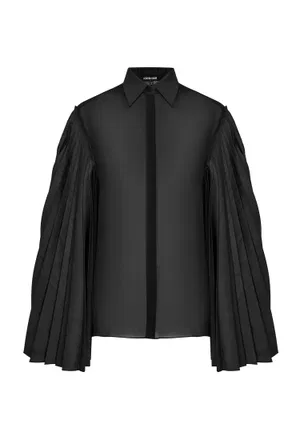 Шелковая блуза Roberto Cavalli QWT703 123/9C2 Купить
