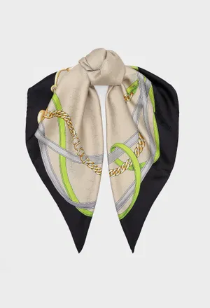Шовкова хустка Gucci 830246 225/9C6 Купити