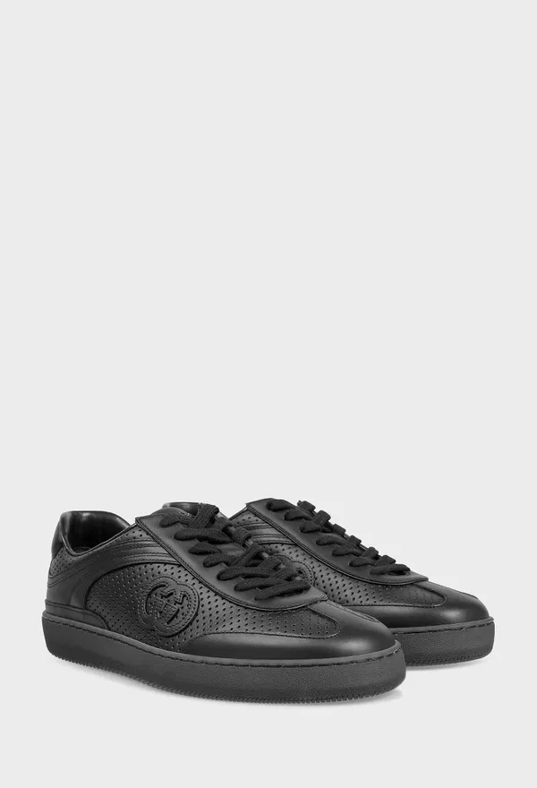 Кожаные кеды G75 Gucci 795430 125/0A2 Цена