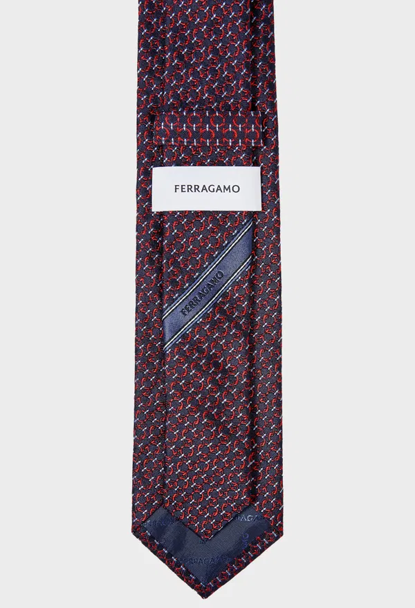 Шелковый галстук FERRAGAMO 351420 226/9C9 Цена