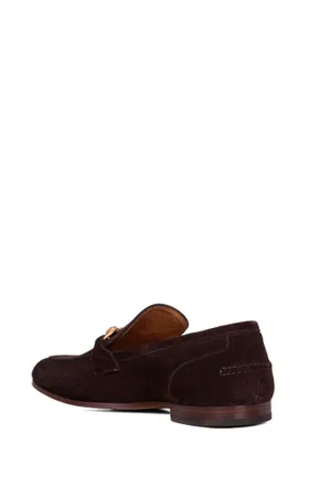 Замшевые лоферы Jordaan Gucci 406994 223/0D3 в Украине