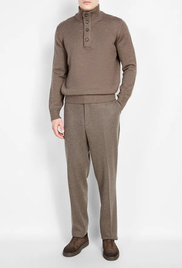 Шерстяной свитер Kangra Cashmere W7K413455 226/9H3 Купить