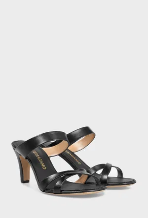 Кожаные мюли TAMI 70 FERRAGAMO 01L205 126/0A2 Цена