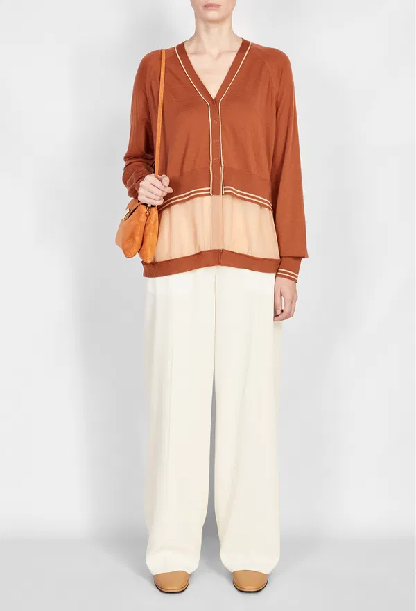 Шерстяной кардиган  3.1 Phillip Lim 70465FWM 225/9HK Купить