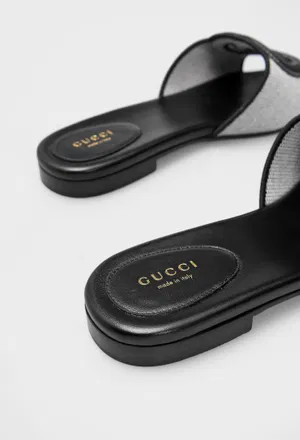 Шкіряні шльопанці Gucci 835723 125/1I2 оригінал