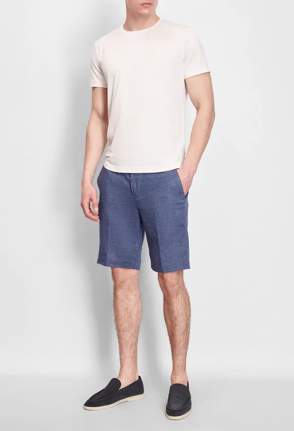 Лляні шорти Loro Piana FAM2486 124/9B8 Купити