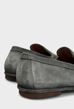 Замшеві лофери Santoni 19298 126/0D7 оригінал