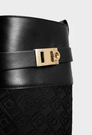 Шкіряні чоботи ROLY FERRAGAMO 01I793 224/1I2 оригінал