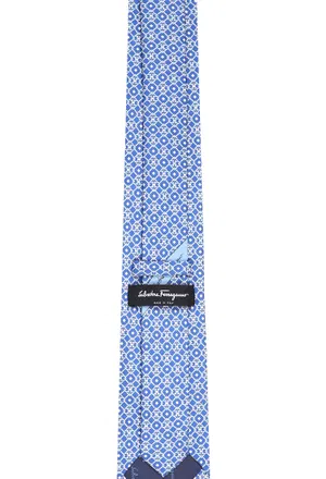Шелковый галстук FERRAGAMO 350483 122/9C8 Цена