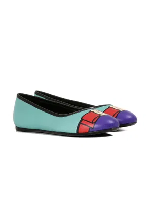 Шкіряні балетки FERRAGAMO 810241 120/0Bc Купити