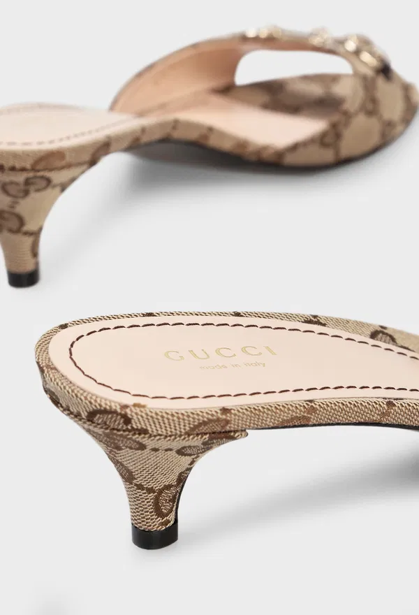 Мюли HORSEBIT Gucci 853672 126/9A3 оригинал