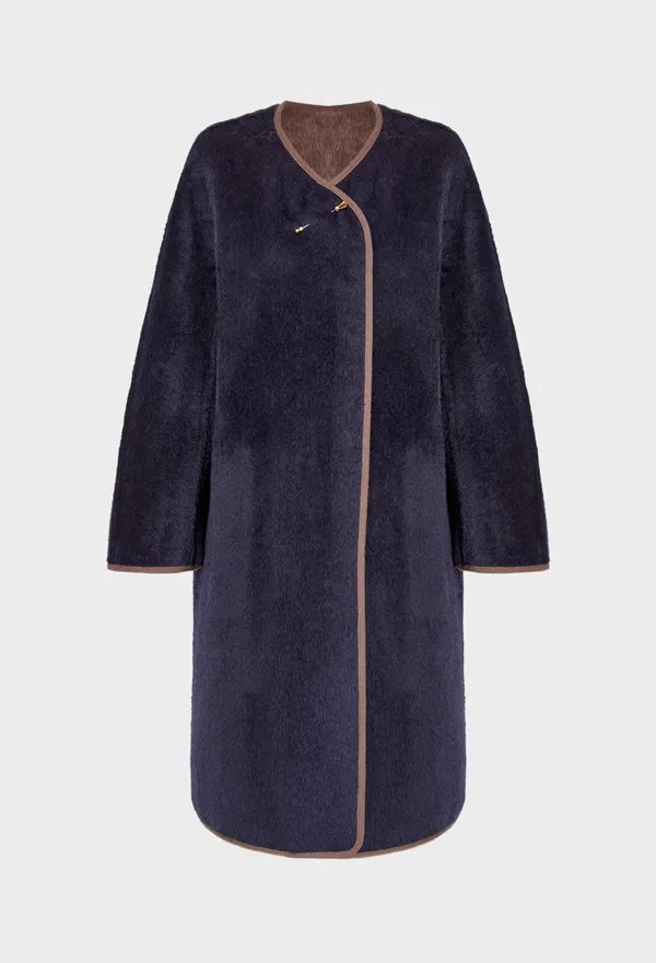 Двустороннее шерстяное пальто Loro Piana FAP6983 225/9H3 оригинал