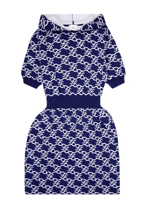 Вовняна сукня Fendi JFG086 122/9Qp Купити