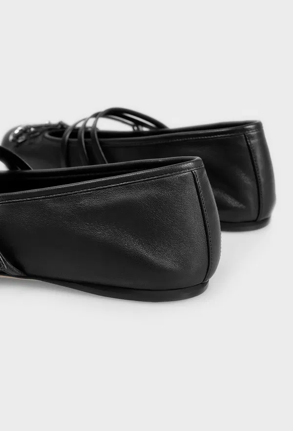 Кожаные балетки HORSEBIT Gucci 814318 125/0A2 оригинал