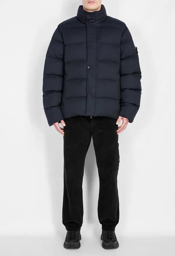 Шерстяной пуховик Stone Island 4100100S0F26 225/9HQ Купить