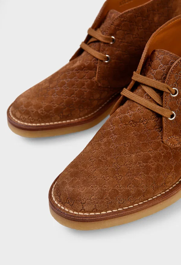 Замшеві черевики Gucci 831283 225/0C3 в Україні