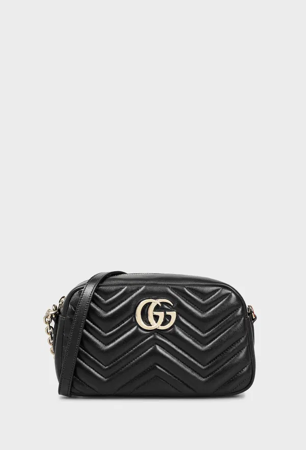 Кожаная сумка GG MARMONT SMALL CAMERA Gucci 855273 226/0A2 Купить