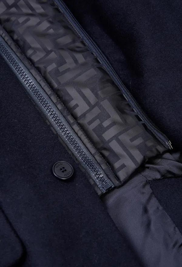 Вовняне пальто Fendi JMA228 221/9Q оригінал