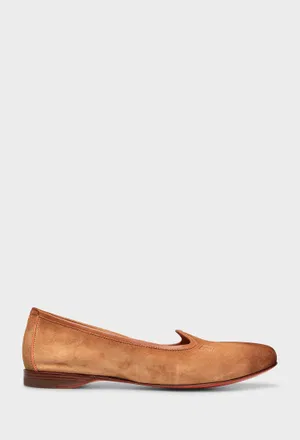 Замшеві сліпери Santoni 71013 125/0D3 Купити
