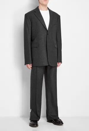 Вовняні штани Raf Simons 32352 202-343A ANTHRACITE 00084 220 Ціна