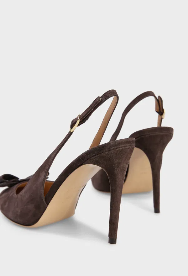 Замшевые слингбэки VIBILY FERRAGAMO 01L430 126/0DW оригинал