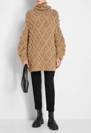 Свитер Vika Gazinskaya 28621 FW19-2244 CAMEL 219 Цена
