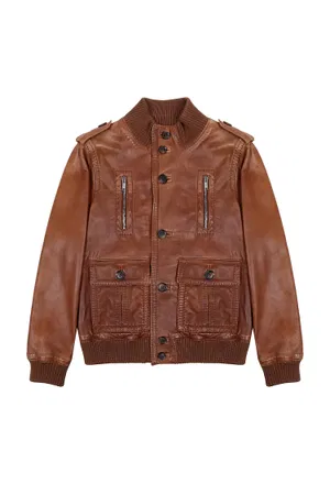 Шкіряна куртка Gucci 259318K111/03 Купити