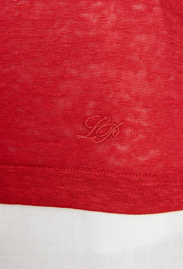 Льняная футболка Loro Piana FAM8107 126/9B9 фото