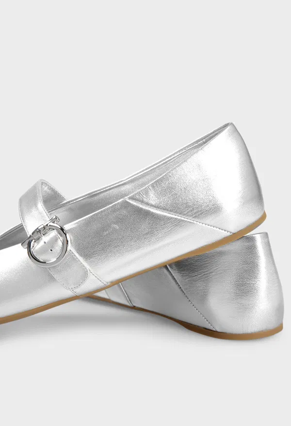 Кожаные балетки NENA FERRAGAMO 01J947 126/0AS оригинал