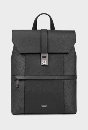 Кожаный рюкзак MONOGRAM  FERRAGAMO 241750 226/1IX Купить