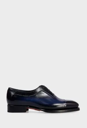 Кожаные оксфорды Santoni 19206 225/0A8 Купить