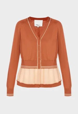 Шерстяной кардиган  3.1 Phillip Lim 70465FWM 225/9HK Купить