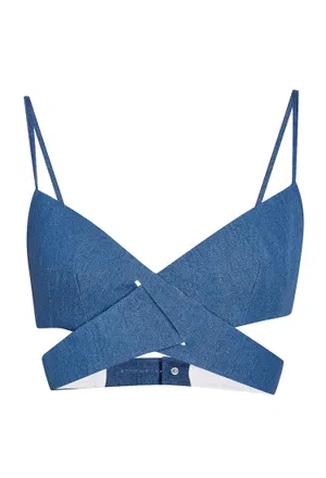 Джинсовый топ Aya Muse AMSS2333 123/9A8J Купить