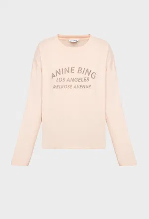 Персиковый лонгслив Anine Bing A0812215 226/9AP Купить