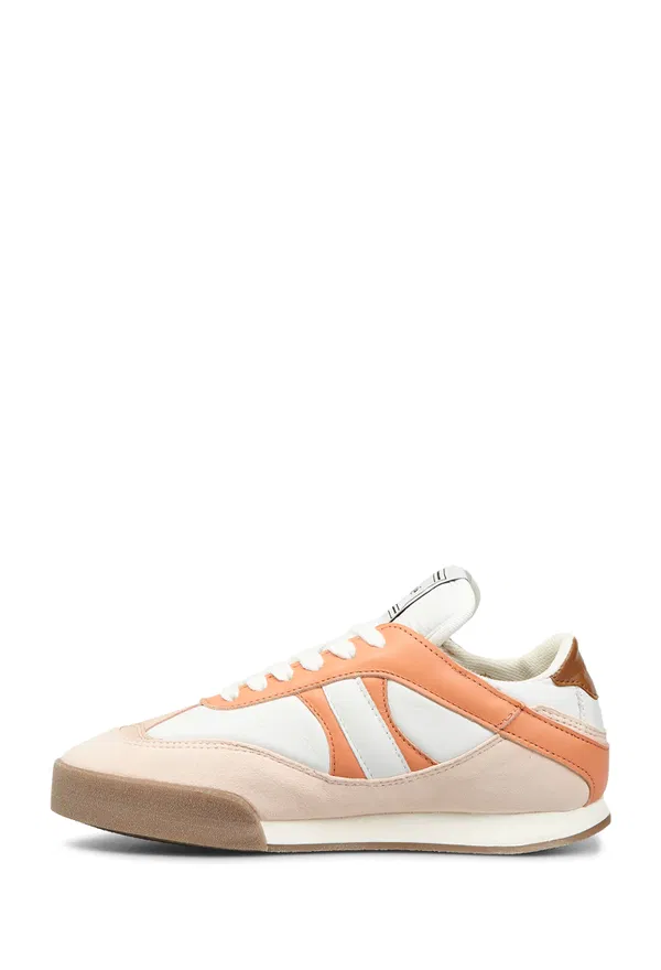 Детские кожаные розовые кроссовки Chloé C2089  126/0Rc Цена