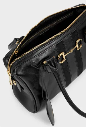 Кожаная сумка BORSETTO MEDIUM BOSTON Gucci 866732 226/0A2 оригинал