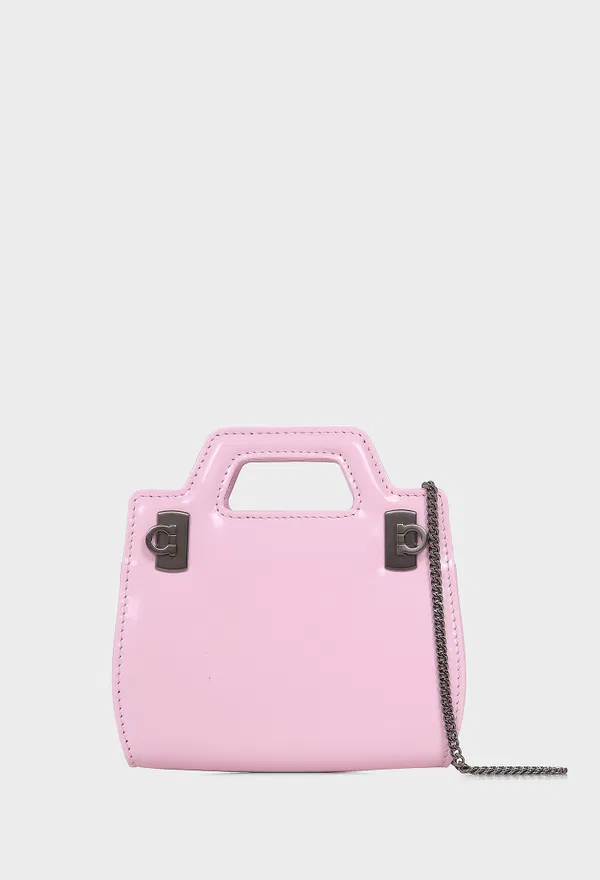 Кожаный клатч WANDA FERRAGAMO 213984 223/0AR Купить