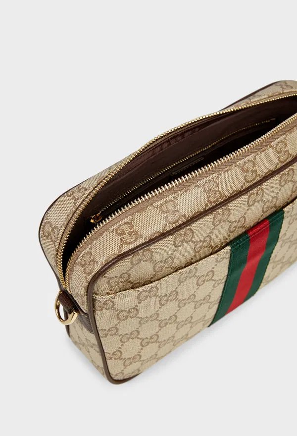 Чоловіча сумка WEB SMALL CROSSBODY Gucci A006ZN 226/0F6 оригінал