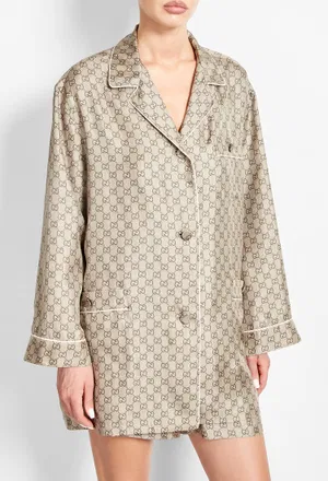 Шовкова сорочка Gucci 875471 226/9C3 оригінал