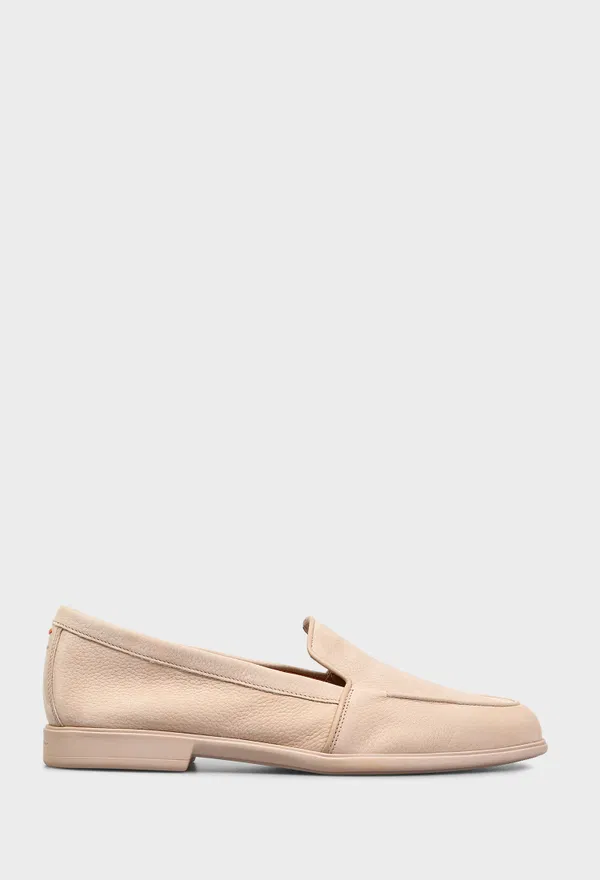 Лоферы из нубука Santoni 72051 126/0EP Купить